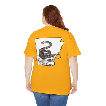 King of the Ozarks T-Shirt — Minimal Vintage Typography White Tee