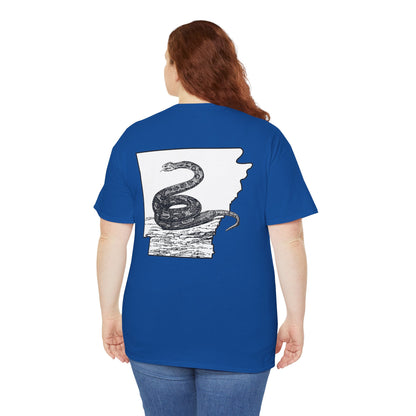 King of the Ozarks T-Shirt — Minimal Vintage Typography White Tee