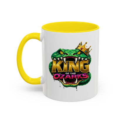 King of the Ozarks Coffee Mug — Crowned Snake Accent Mug (11/15oz)