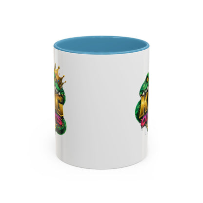 King of the Ozarks Coffee Mug — Crowned Snake Accent Mug (11/15oz)