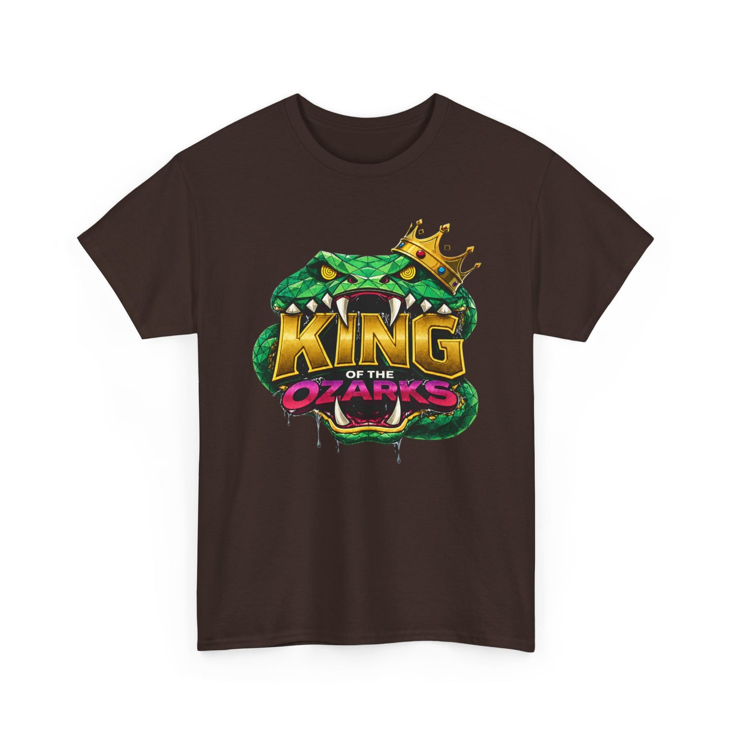 KING OF THE OZARKS Logo T-Shirt — Snake Crown Graphic Tee