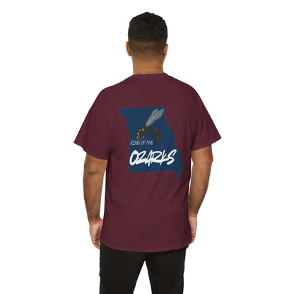 MAN THAT BURNS T-Shirt Missouri Edition– "Man That Burns" Graphic Tee (King of the Ozarks)