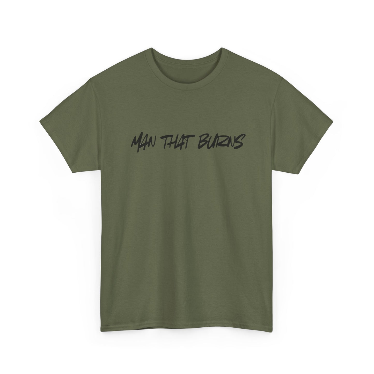 MAN THAT BURNS T-Shirt Missouri Edition– "Man That Burns" Graphic Tee (King of the Ozarks)