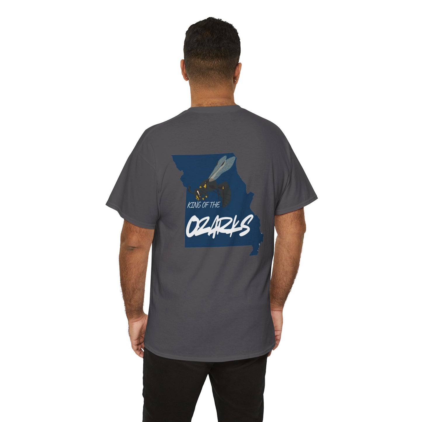 MAN THAT BURNS T-Shirt Missouri Edition– "Man That Burns" Graphic Tee (King of the Ozarks)