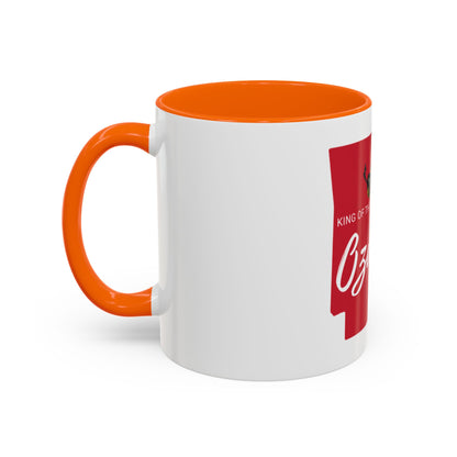 Ozarks Wasp Accent Coffee Mug — "King of the Ozarks" 11/15oz