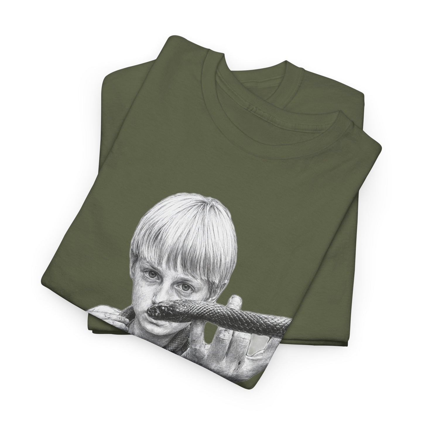 Graphic T‑Shirt — THE KING OF THE OZARKS feat. COACHWHIP Illustration Tee