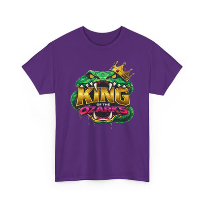 KING OF THE OZARKS Logo T-Shirt — Snake Crown Graphic Tee