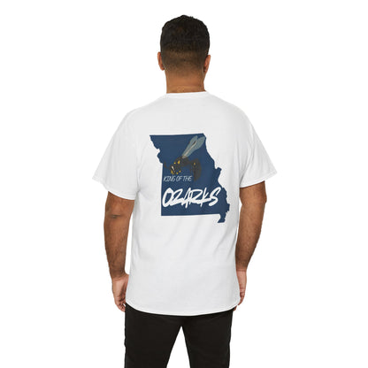 MAN THAT BURNS T-Shirt Missouri Edition– "Man That Burns" Graphic Tee (King of the Ozarks)