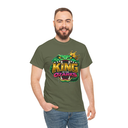 KING OF THE OZARKS Logo T-Shirt — Snake Crown Graphic Tee