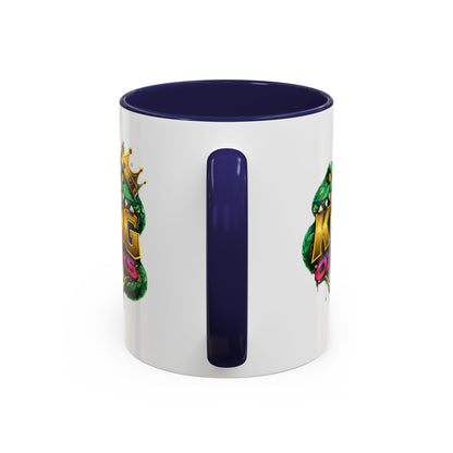 King of the Ozarks Coffee Mug — Crowned Snake Accent Mug (11/15oz)