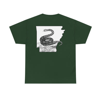 King of the Ozarks T-Shirt — Minimal Vintage Typography White Tee