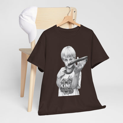 Graphic T‑Shirt — THE KING OF THE OZARKS feat. COACHWHIP Illustration Tee