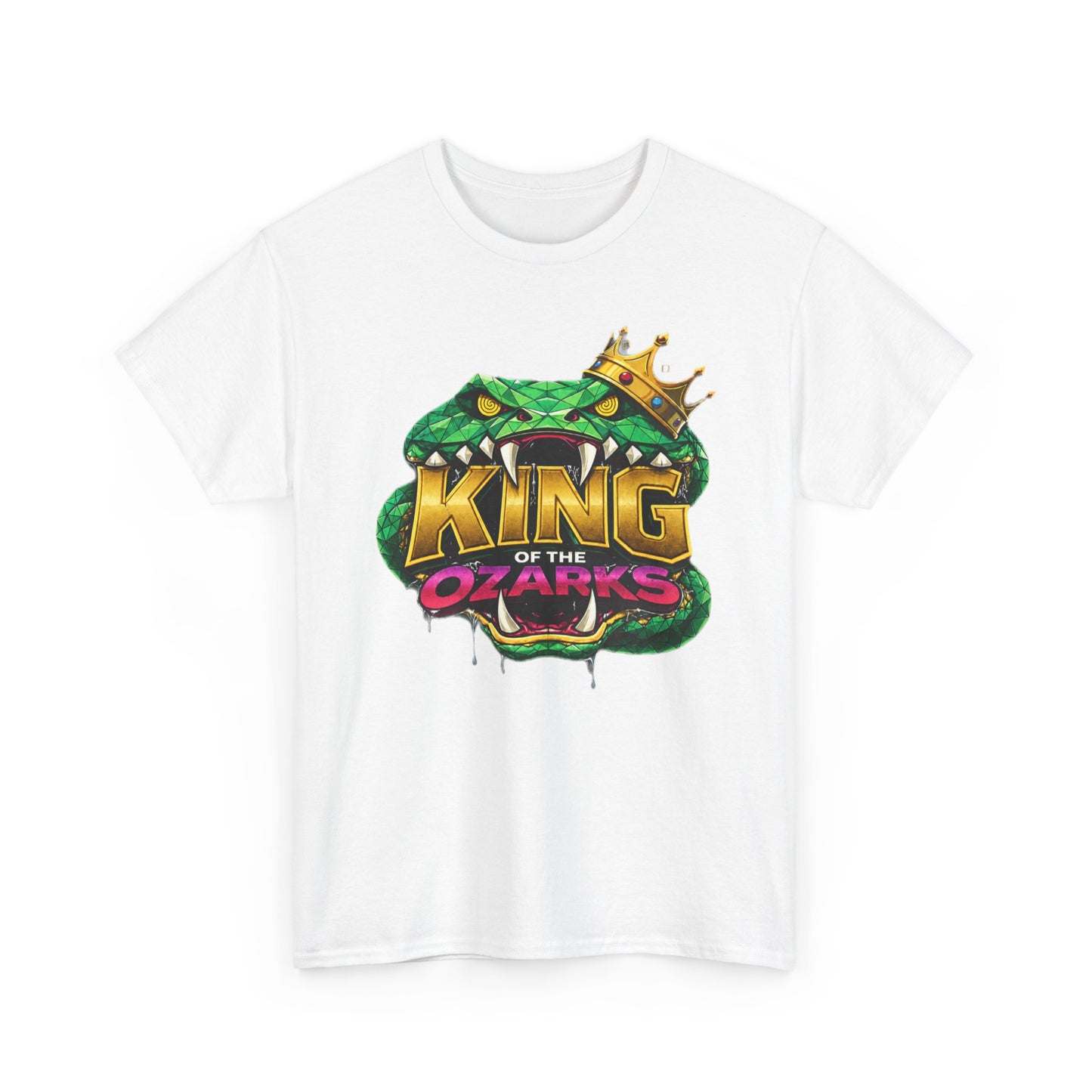 KING OF THE OZARKS Logo T-Shirt — Snake Crown Graphic Tee
