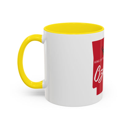 Ozarks Wasp Accent Coffee Mug — "King of the Ozarks" 11/15oz
