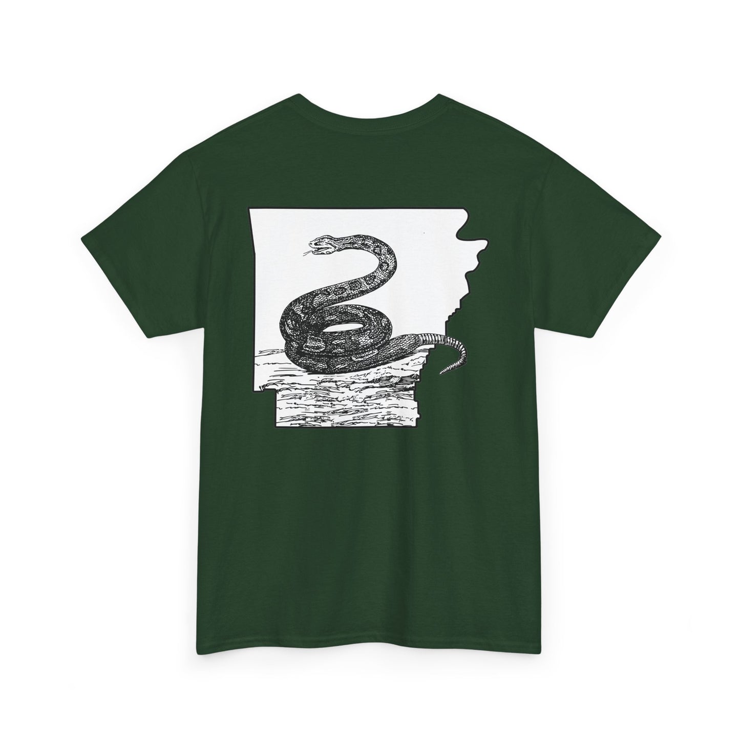 King of the Ozarks T-Shirt — Minimal Vintage Typography White Tee