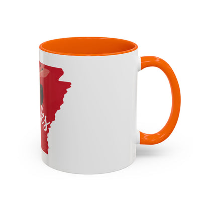 Ozarks Wasp Accent Coffee Mug — "King of the Ozarks" 11/15oz