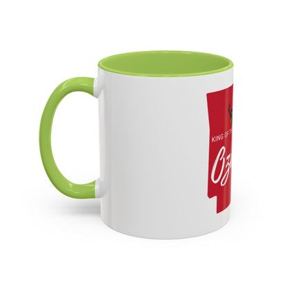 Ozarks Wasp Accent Coffee Mug — "King of the Ozarks" 11/15oz