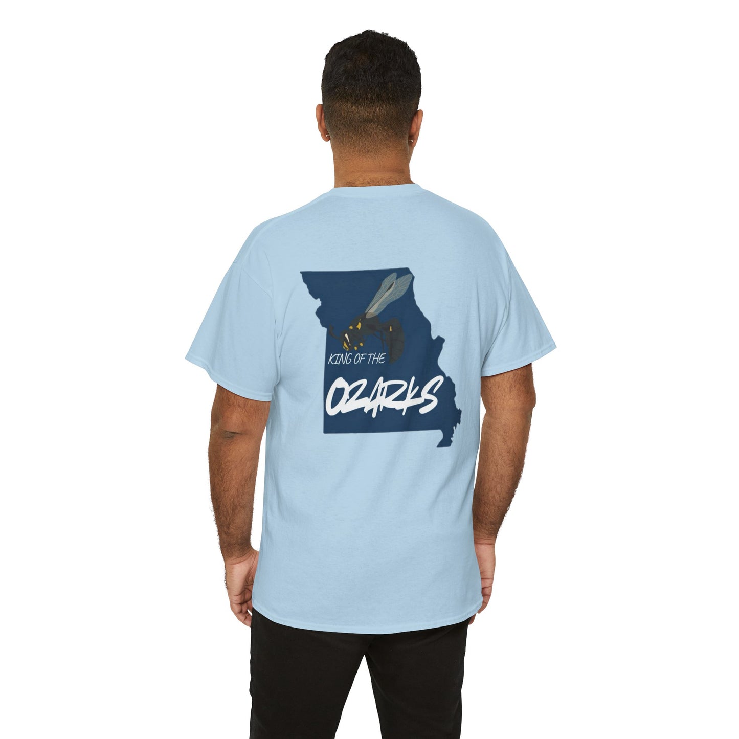 MAN THAT BURNS T-Shirt Missouri Edition– "Man That Burns" Graphic Tee (King of the Ozarks)