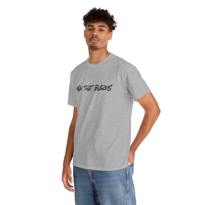 MAN THAT BURNS T-Shirt Missouri Edition– "Man That Burns" Graphic Tee (King of the Ozarks)