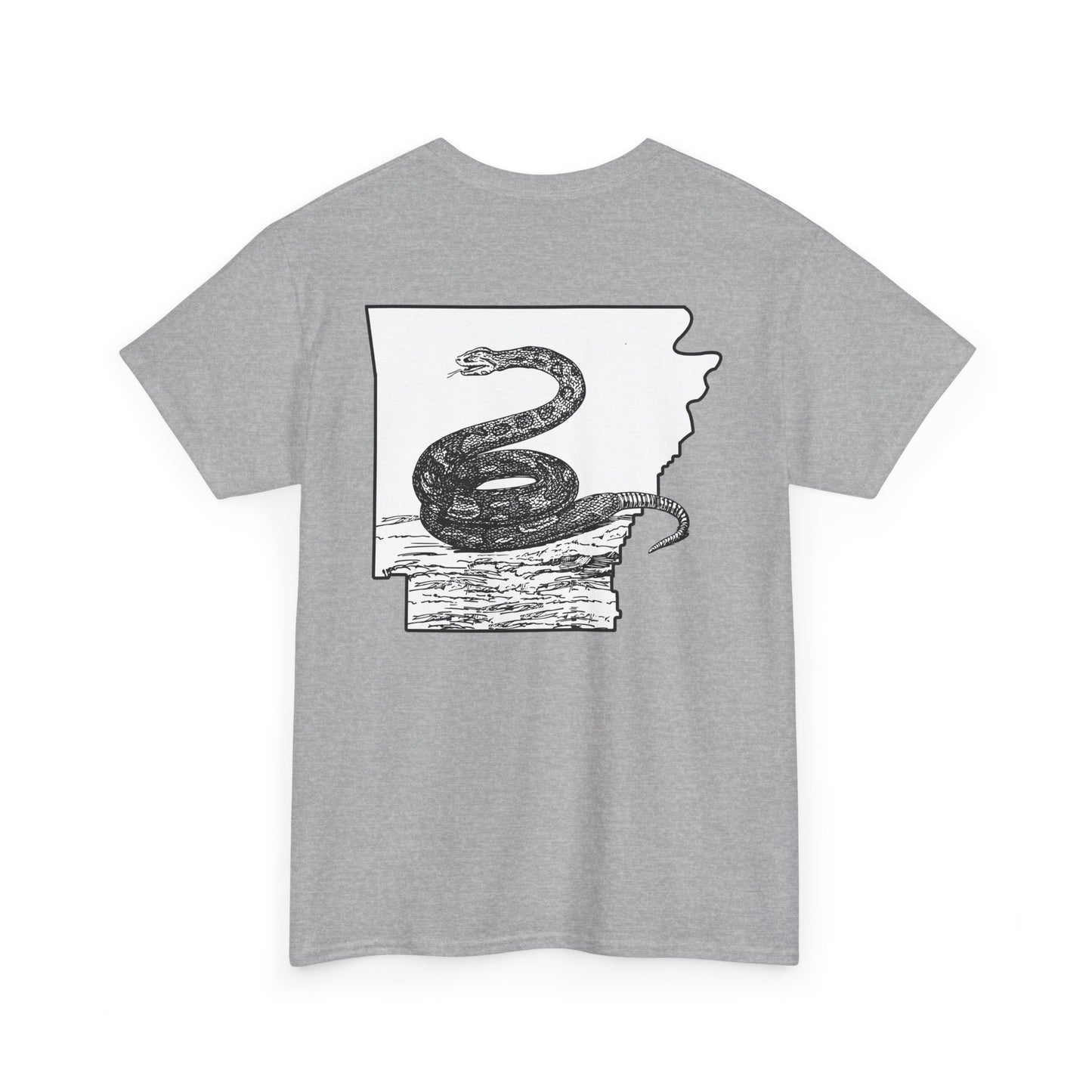 King of the Ozarks T-Shirt — Minimal Vintage Typography White Tee