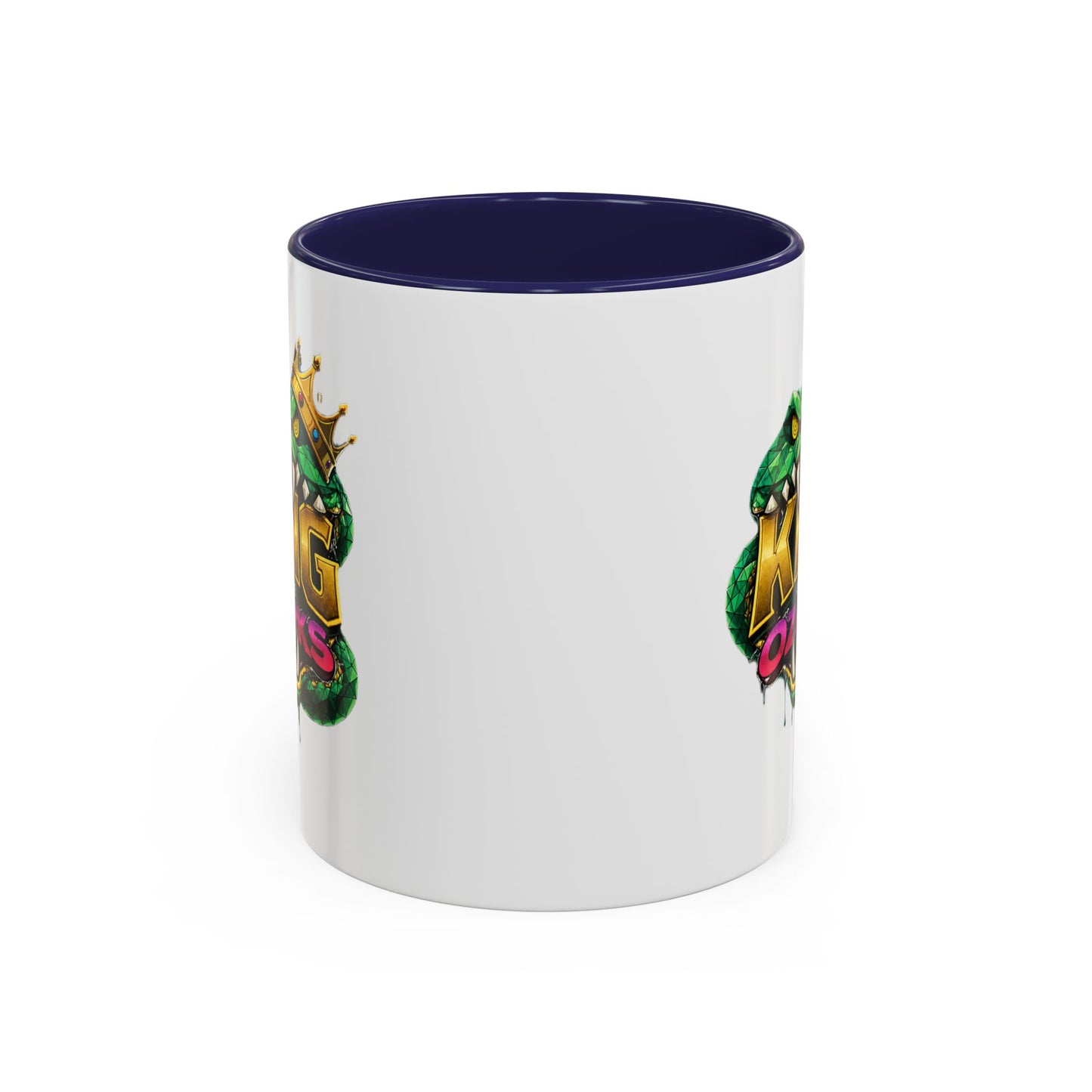 King of the Ozarks Coffee Mug — Crowned Snake Accent Mug (11/15oz)