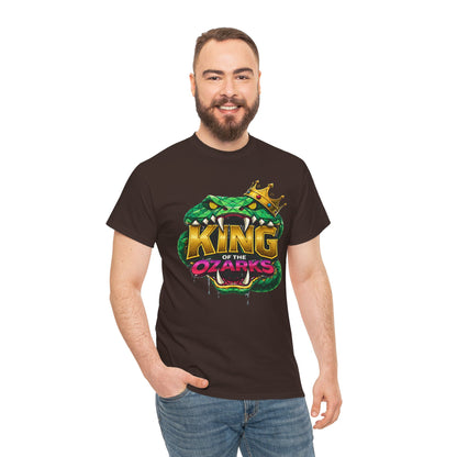 KING OF THE OZARKS Logo T-Shirt — Snake Crown Graphic Tee