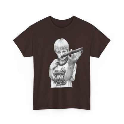 Graphic T‑Shirt — THE KING OF THE OZARKS feat. COACHWHIP Illustration Tee