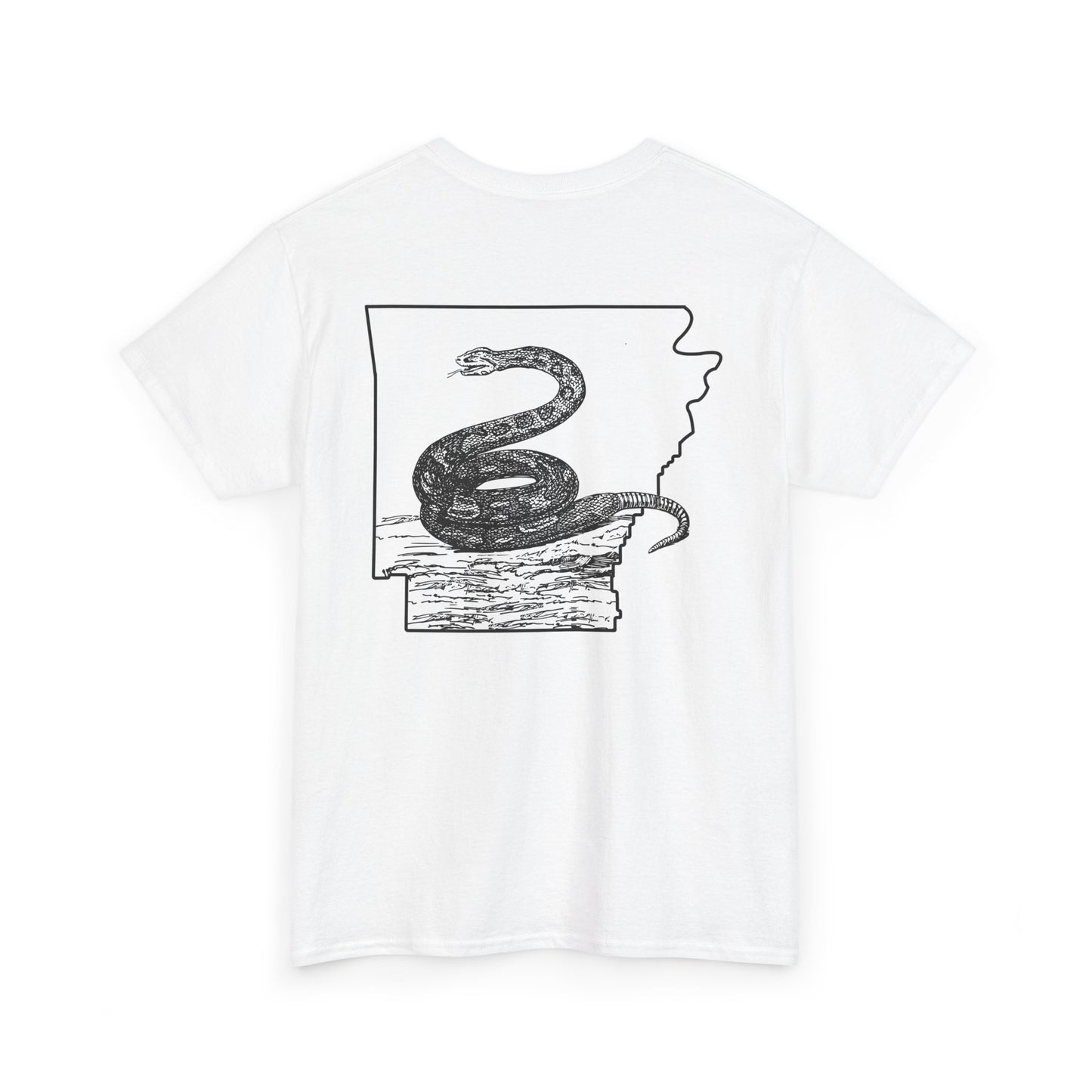 King of the Ozarks T-Shirt — Minimal Vintage Typography White Tee
