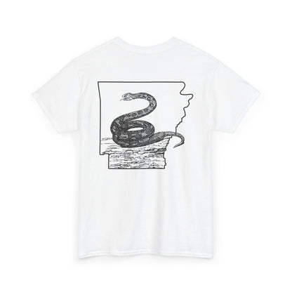 King of the Ozarks T-Shirt — Minimal Vintage Typography White Tee