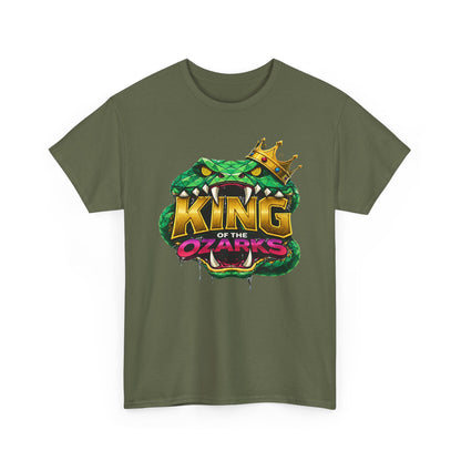 KING OF THE OZARKS Logo T-Shirt — Snake Crown Graphic Tee