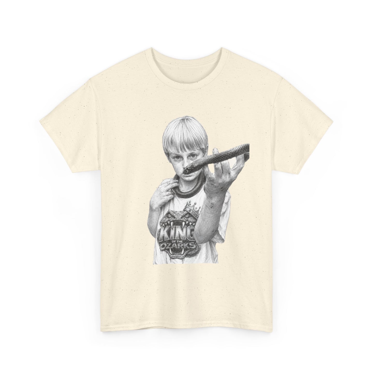Graphic T‑Shirt — THE KING OF THE OZARKS feat. COACHWHIP Illustration Tee