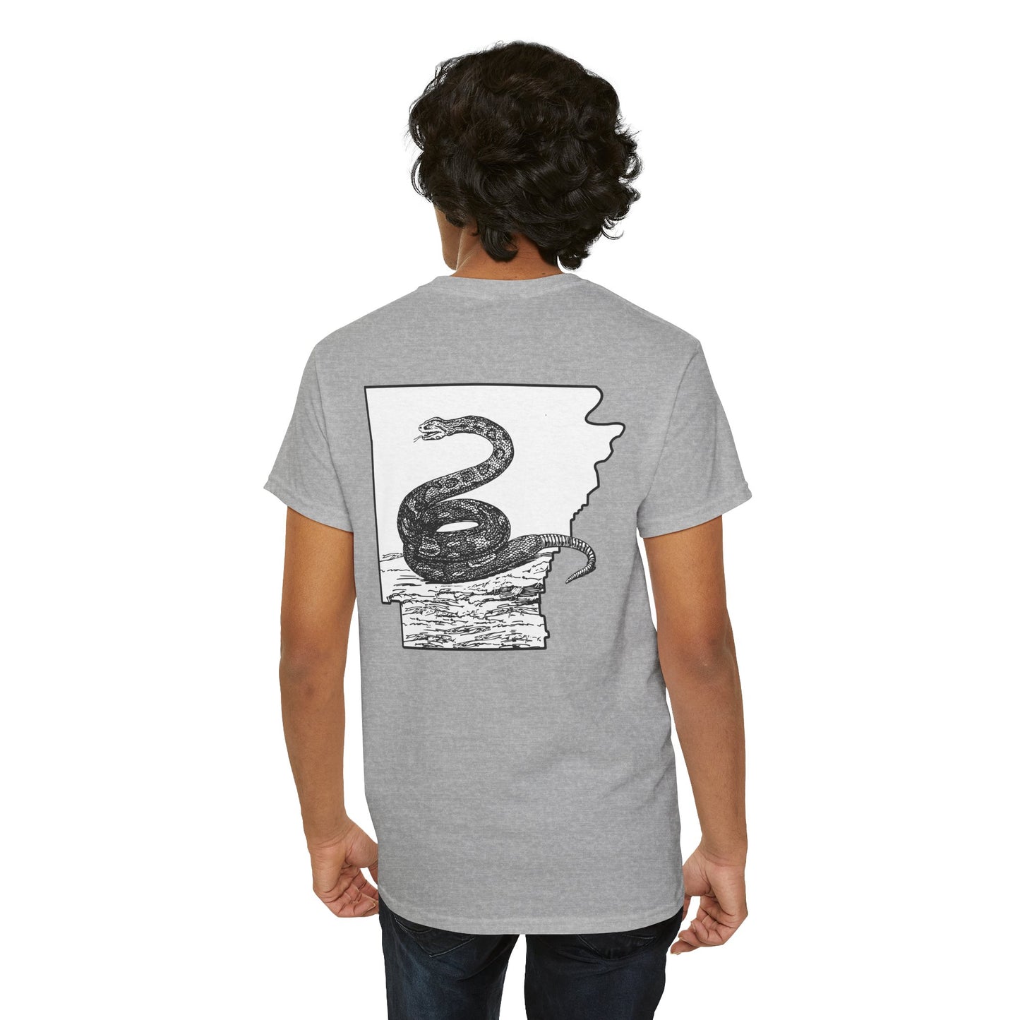 King of the Ozarks T-Shirt — Minimal Vintage Typography White Tee