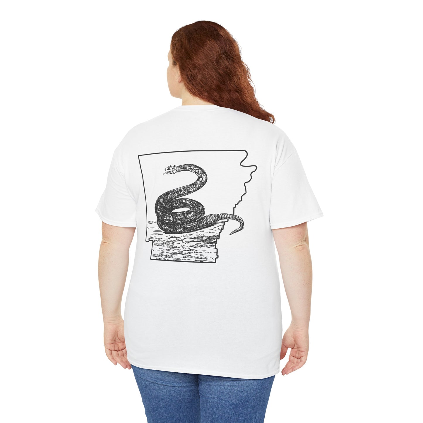 King of the Ozarks T-Shirt — Minimal Vintage Typography White Tee