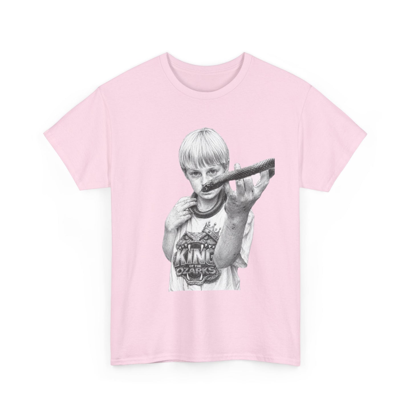 Graphic T‑Shirt — THE KING OF THE OZARKS feat. COACHWHIP Illustration Tee