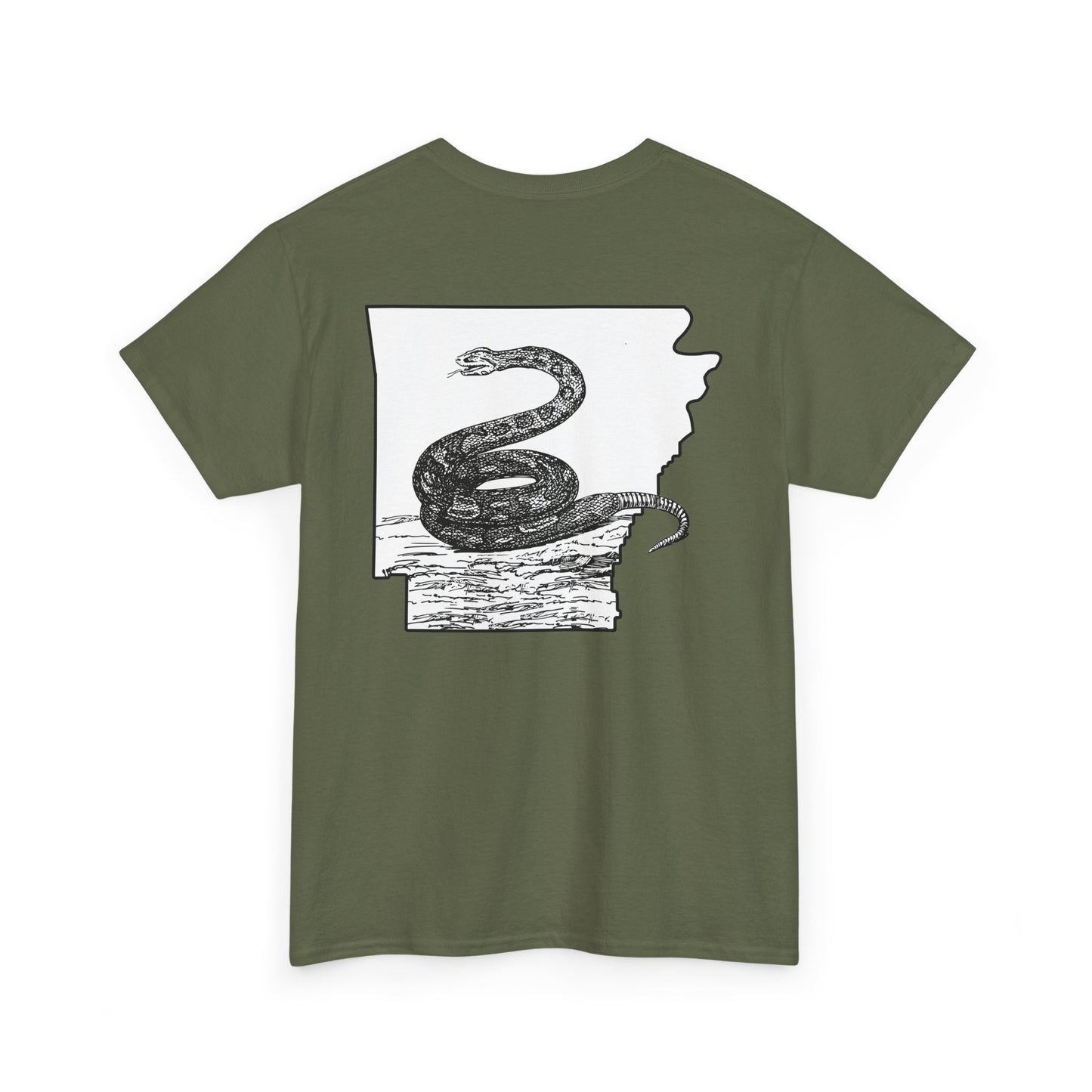 King of the Ozarks T-Shirt — Minimal Vintage Typography White Tee