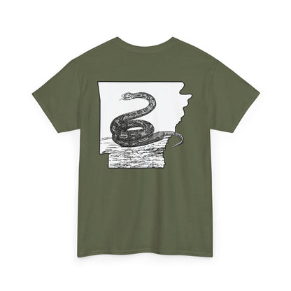 King of the Ozarks T-Shirt — Minimal Vintage Typography White Tee