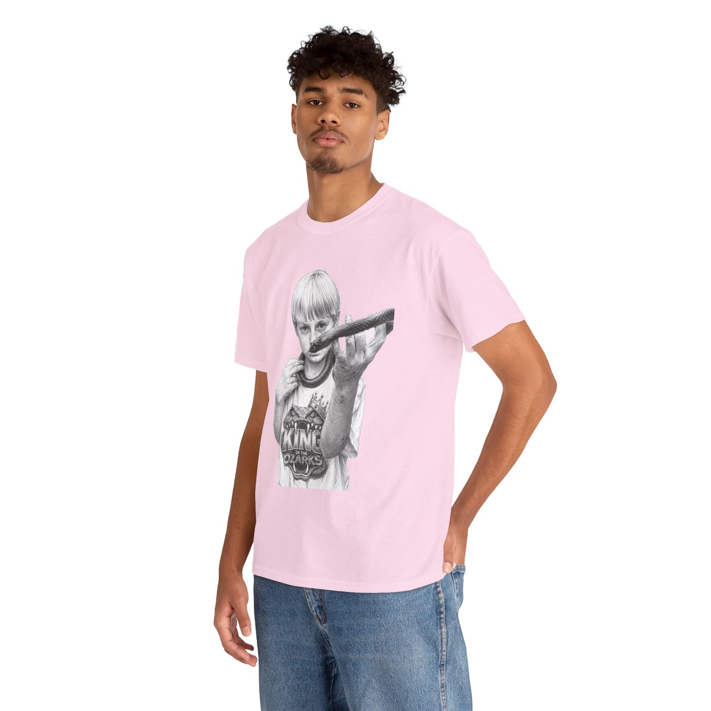 Graphic T‑Shirt — THE KING OF THE OZARKS feat. COACHWHIP Illustration Tee