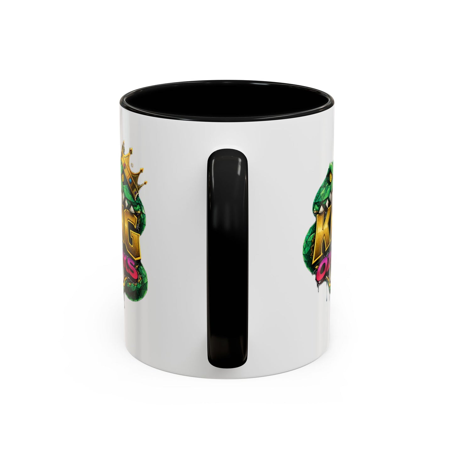 King of the Ozarks Coffee Mug — Crowned Snake Accent Mug (11/15oz)