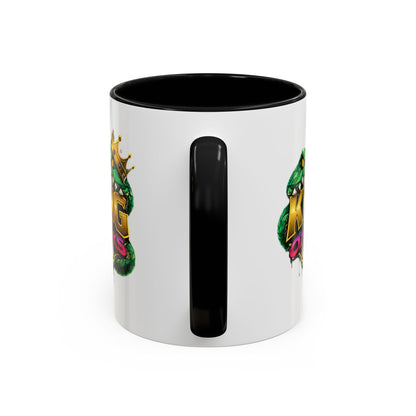 King of the Ozarks Coffee Mug — Crowned Snake Accent Mug (11/15oz)