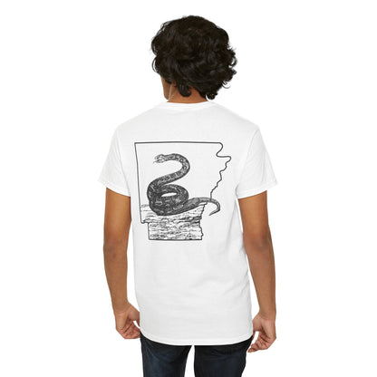 King of the Ozarks T-Shirt — Minimal Vintage Typography White Tee