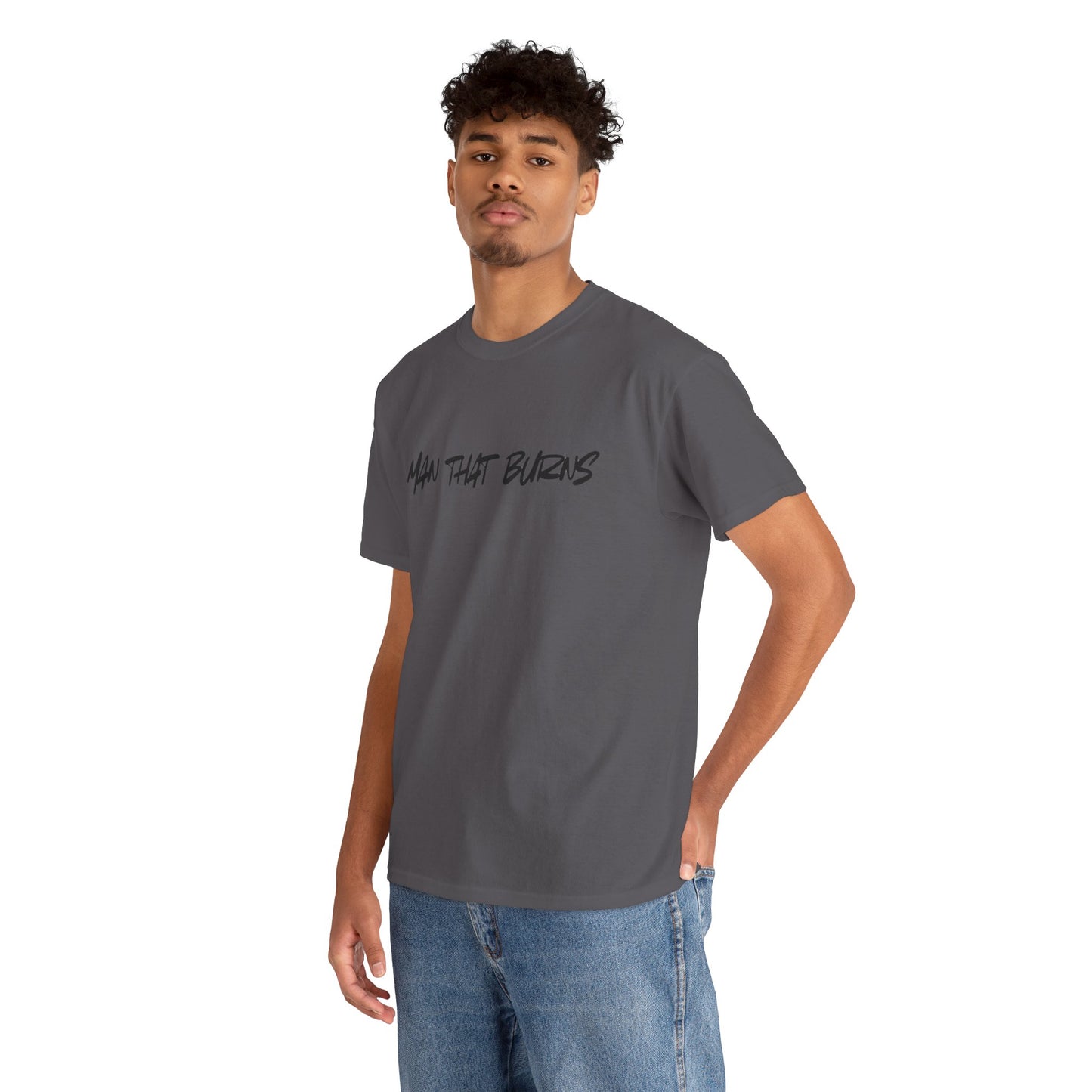 MAN THAT BURNS T-Shirt Missouri Edition– "Man That Burns" Graphic Tee (King of the Ozarks)