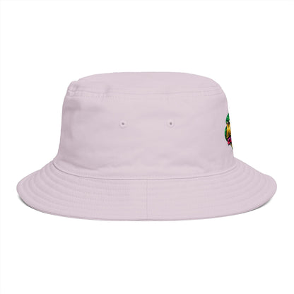 King Cobra Bucket Hat — Retro Snake Crown Graphic