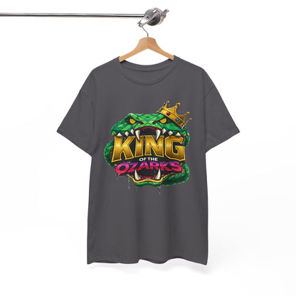 KING OF THE OZARKS Logo T-Shirt — Snake Crown Graphic Tee