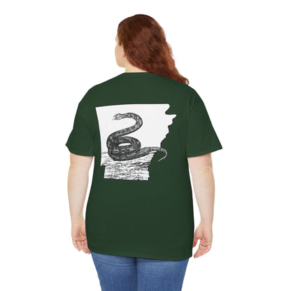 King of the Ozarks T-Shirt — Minimal Vintage Typography White Tee