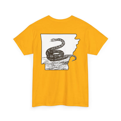 King of the Ozarks T-Shirt — Minimal Vintage Typography White Tee