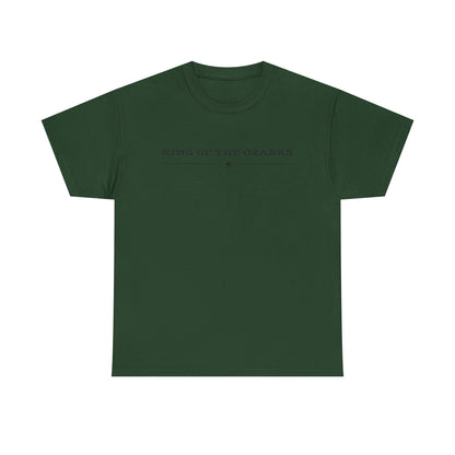 King of the Ozarks T-Shirt — Minimal Vintage Typography White Tee