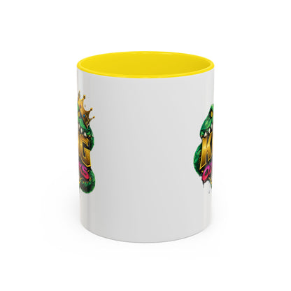 King of the Ozarks Coffee Mug — Crowned Snake Accent Mug (11/15oz)