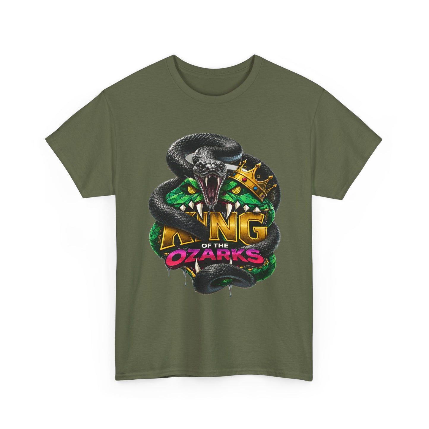 King of the Ozarks Snake LIMITED EDITION T-Shirt — Graphic Wildlife Tee