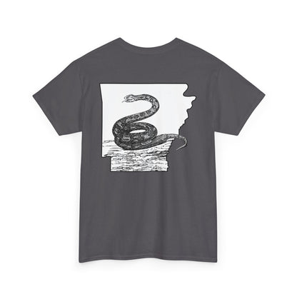 King of the Ozarks T-Shirt — Minimal Vintage Typography White Tee