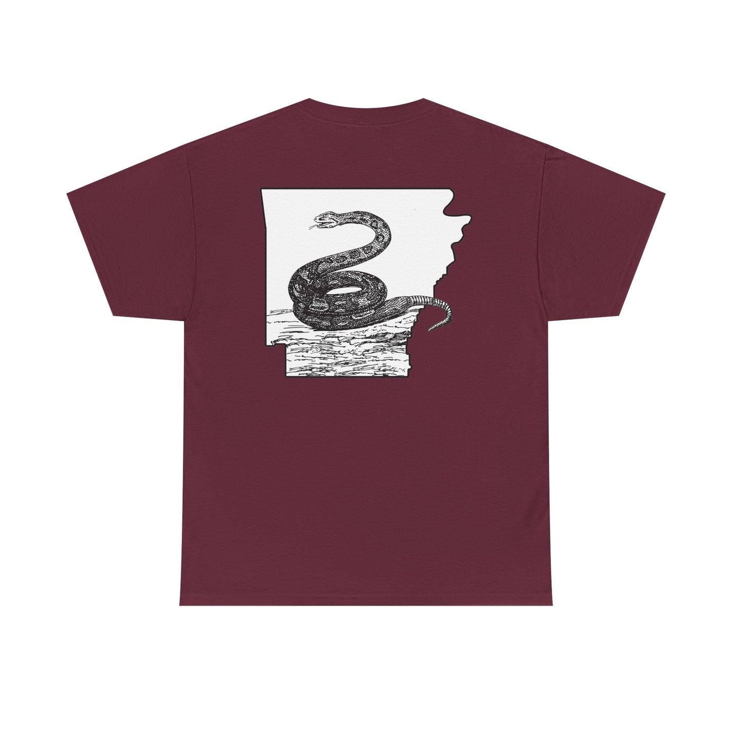 King of the Ozarks T-Shirt — Minimal Vintage Typography White Tee